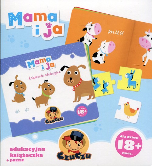 Image of CzuCzu Mama i ja Edukacyjna książeczka + puzzle