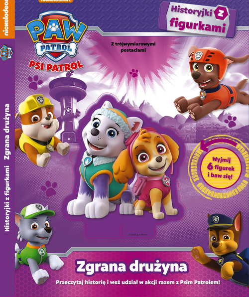 Image of Psi Patrol Historyjki z figurkami Zgrana drużyna