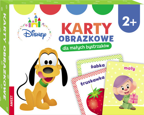 Image of Disney Maluch Karty Obrazkowe Dla Małych Bystrzaków BOX-1