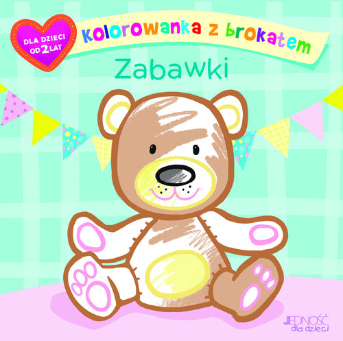 Image of Kolorowanka z brokatem Zabawki