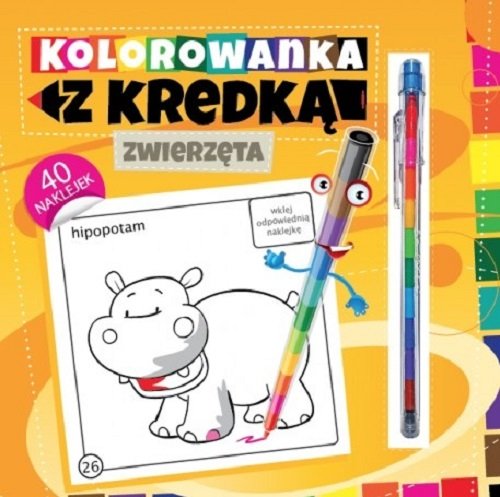 Image of Kolorowanka z kredką Zwierzęta