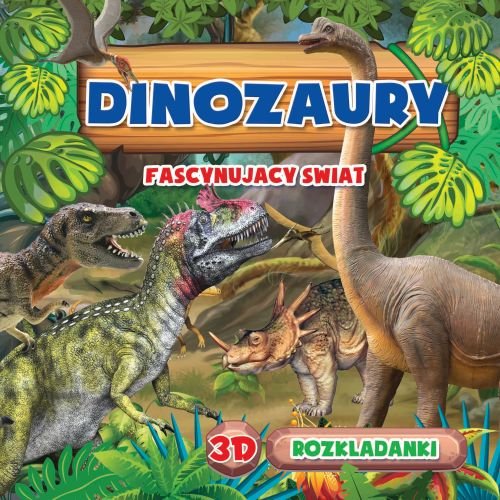Image of Rozkładanka 3D Dinozaury Fascynujący świat