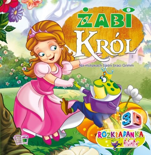 Image of Rozkładanka 3D Żabi król