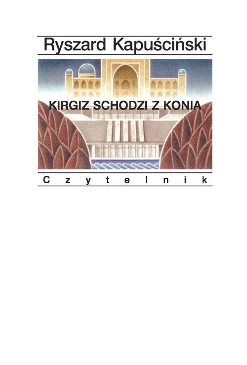 Image of Kirgiz schodzi z konia