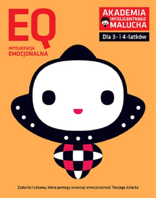 Image of EQ Inteligencja emocjonalna dla 3-4 latków nowe zabawy z poradami psychologa. Książka z naklejkami.