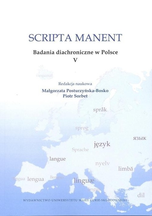 Image of Scripta manent Badania diachroniczne w Polsce V