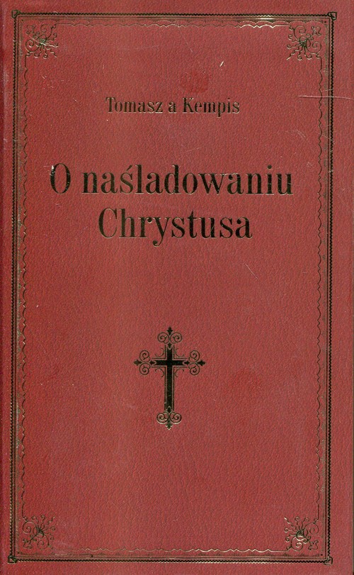 Image of O naśladowaniu Chrystusa bordowy