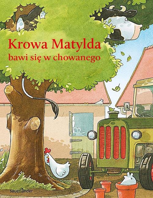 Image of Krowa Matylda bawi się w chowanego