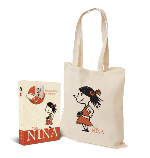 Image of Mała Nina Książka + torba w pudełku