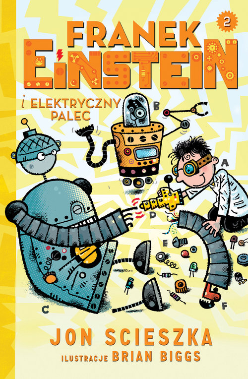 Image of Franek Einstein i elektryczny palec