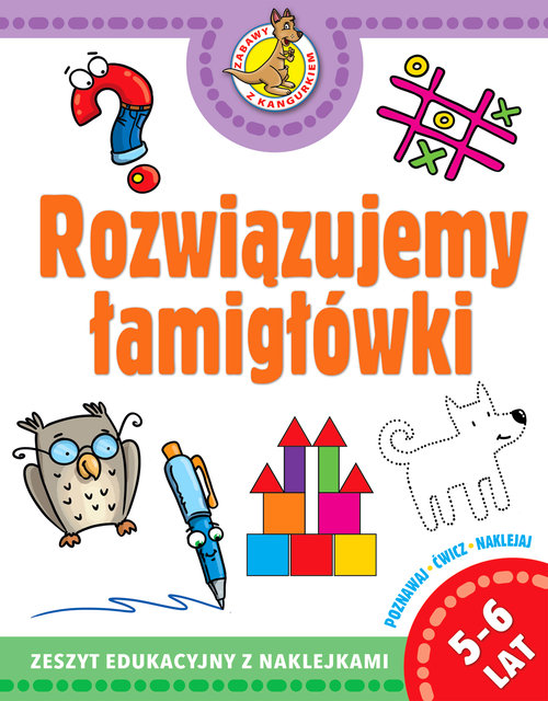 Image of Zabawy z kangurkiem. Rozwiązujemy łamigłówki