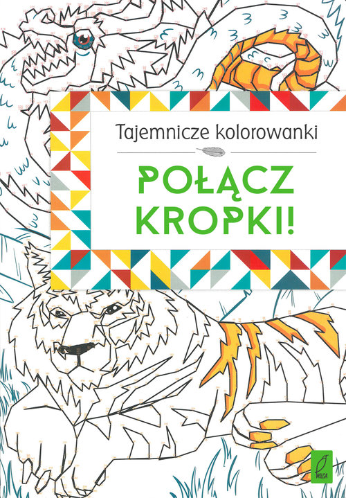 Image of Tajemnicze kolorowanki. Połącz kropki