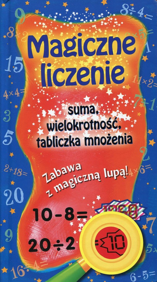 Image of Magiczne liczenie. Suma wielokrotność tabliczka mnożenia