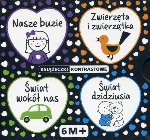 Image of Kontrastowe książeczki. Box 6m+