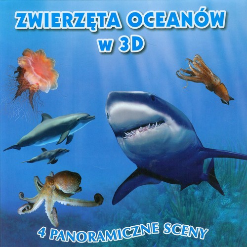 Image of Zwierzęta oceanów 3D. 4 panoramiczne sceny