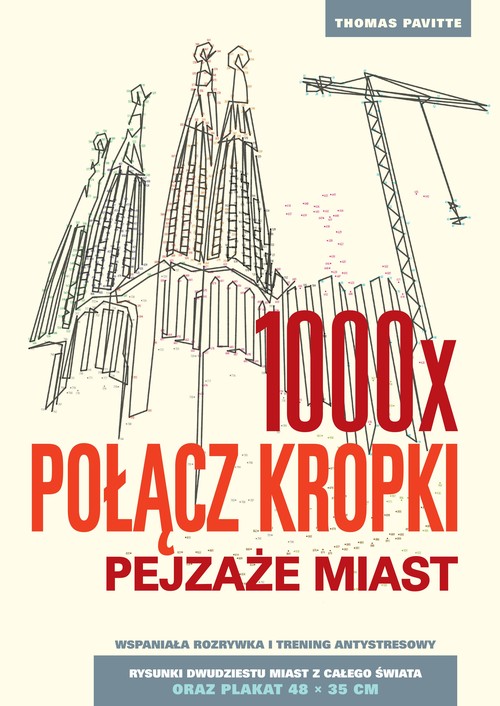 Image of 1000 x połącz kropki. Pejzaże miast