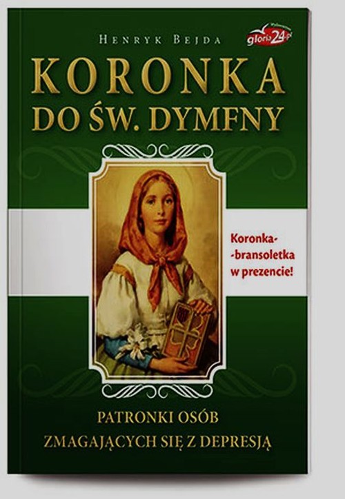 Image of Koronka do św. Dymfny. Patronki osób zmagających się z depresją. Kronka-bransoletka w prezencie