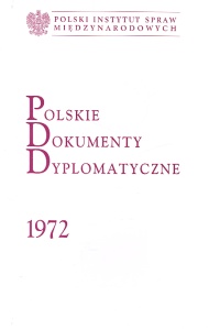 Image of Polskie dokumenty dyplomatyczne 1972