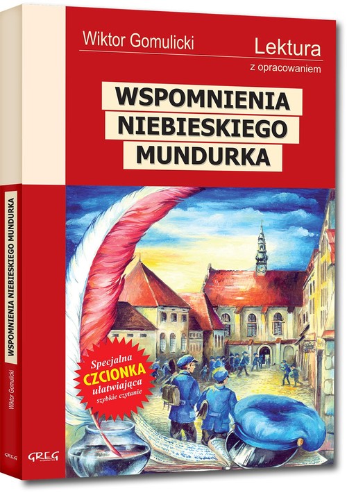 Image of Wspomnienia niebieskiego mundurka Lektura z opracowaniem