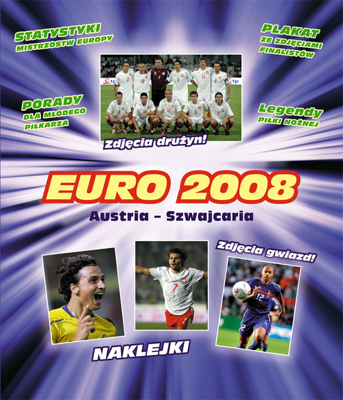 Image of EURO 2008 Naklejanki z plakatem