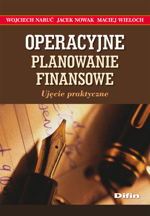 Image of Operacyjne planowanie finansowe Ujęcie praktyczne