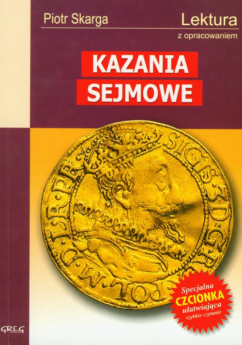 Image of Kazania Sejmowe Lektura z opracowaniem