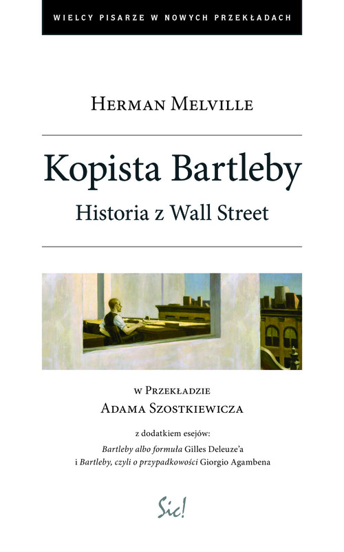 Image of Kopista Bartleby Historia z Wall Streat