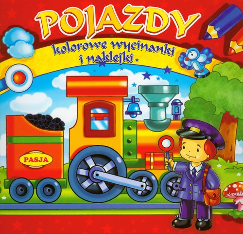Image of Pojazdy Kolorowe wycinanki i naklejki
