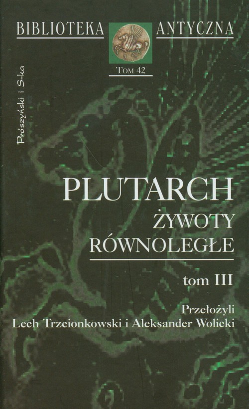 Image of Plutarch Żywoty równoległe Tom 3