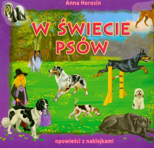 Image of W świecie psów opowieści z naklejkami