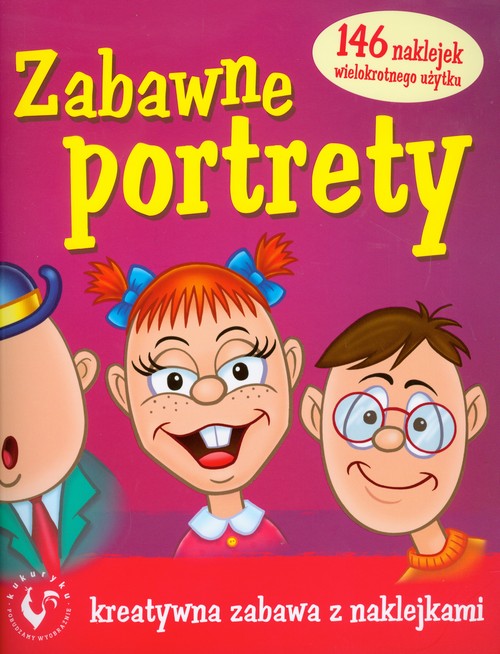 Image of Zabawne portrety Kreatywna zabawa z naklejkami