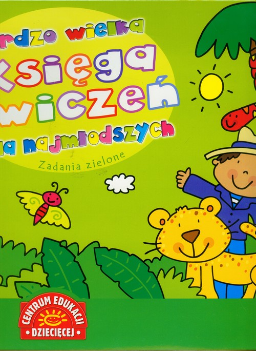 Image of Bardzo wielka księga ćwiczeń dla najmłodszych zadania zielone