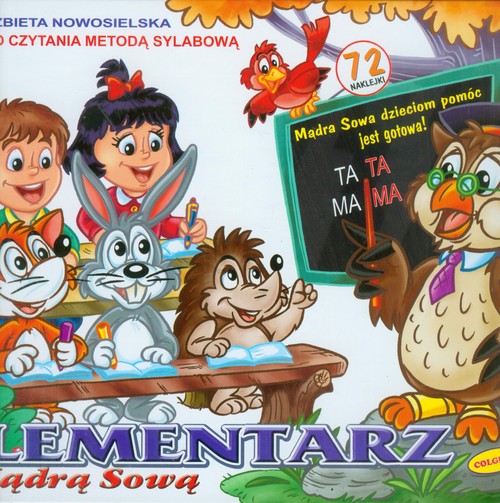 Image of Elementarz z Mądrą Sową Teksty do czytania metodą sylabową