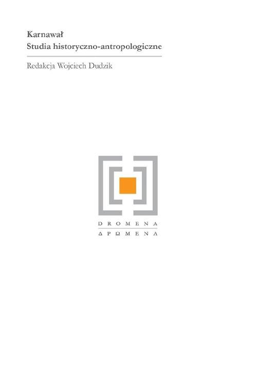 Image of Karnawał Studia historyczno antropologiczne