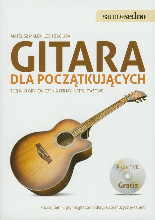 Image of Gitara dla początkujących z płytą DVD Techniki gry, ćwiczenia i filmy instruktażowe