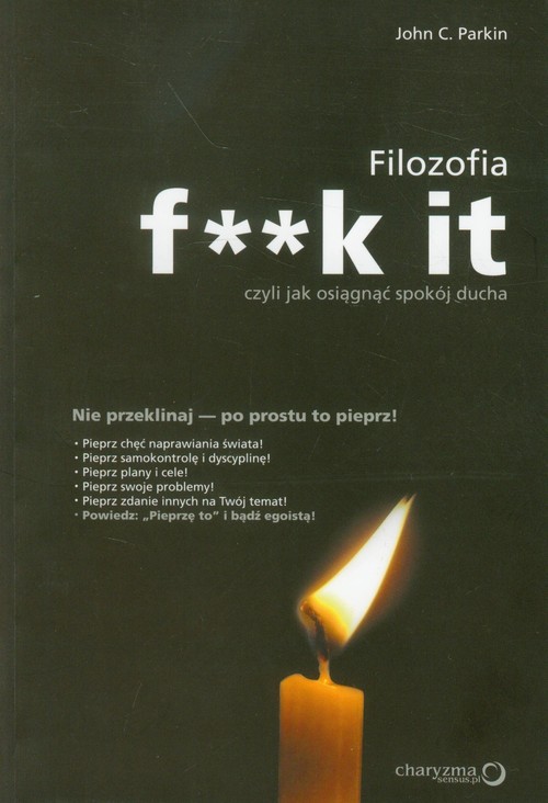 Image of Filozofia F**k it czyli jak osiągnąć spokój ducha
