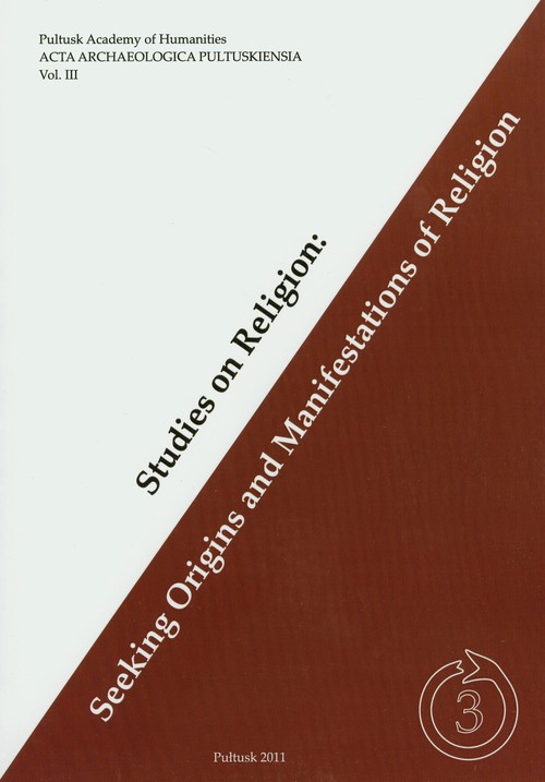 Image of Studies on religion Seeking origins and manifestations of religion