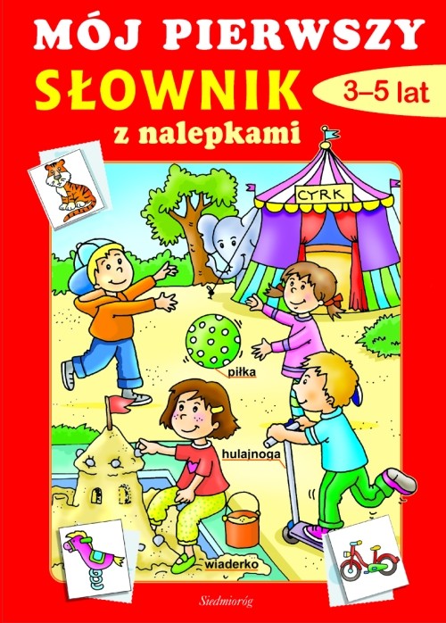Image of Mój pierwszy słownik 3-5 lat z nalepkami