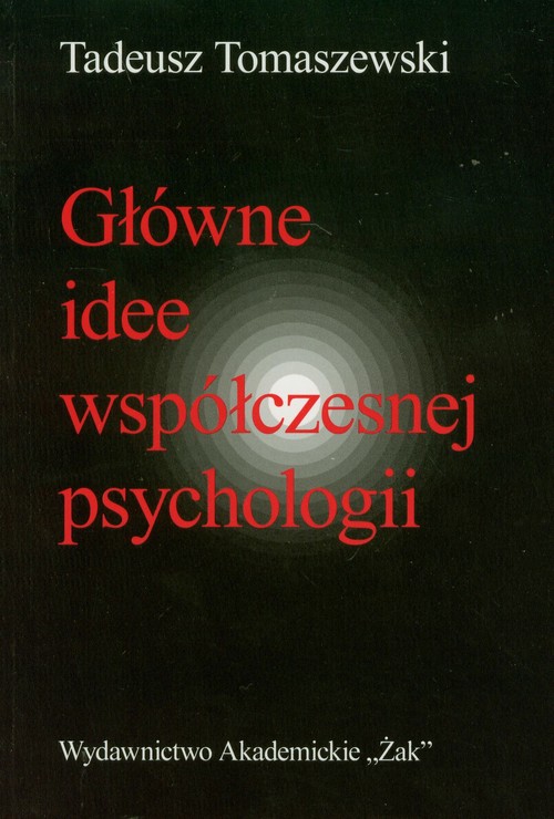 Image of Główne idee współczesnej psychologii