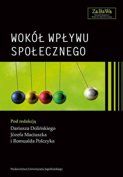 Image of Wokół wpływu społecznego