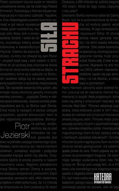 Image of Siła strachu Wpływ Apokalipsy i lęków zimnowojennych na wybrane nurty kultury popularnej