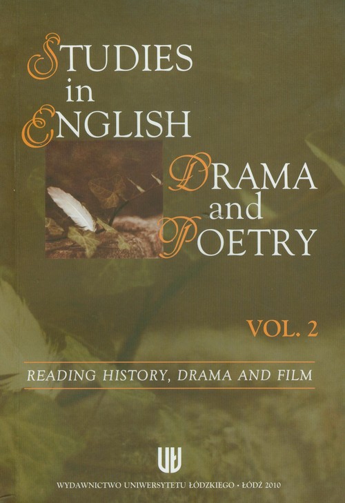 Image of Studies in English drama and poetry vol. 2 Reading history, drama and film
