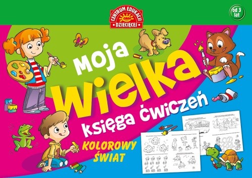Image of Moja wielka księga ćwiczeń Kolorowy świat