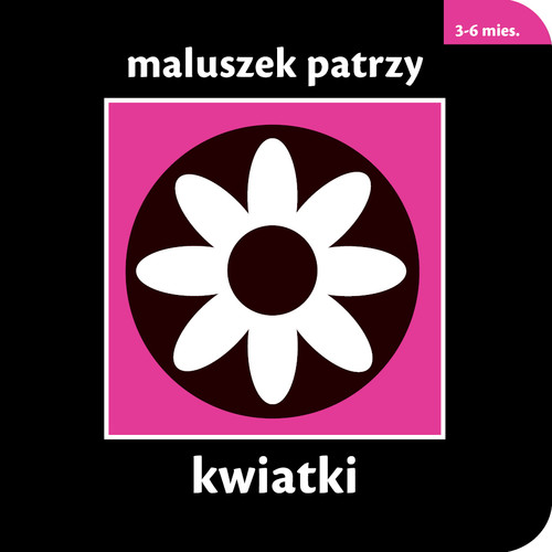 Image of Maluszek patrzy kwiatki 3-6 mies.