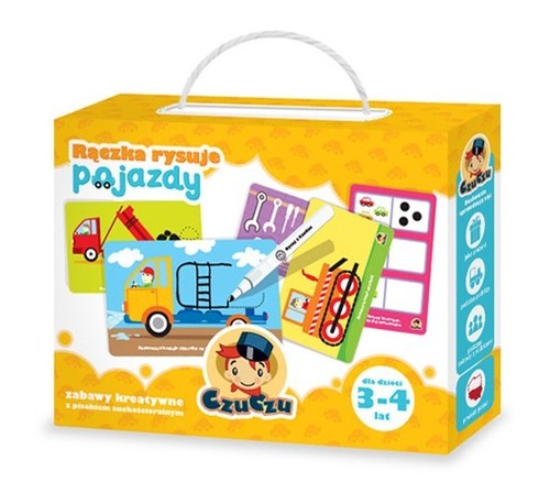 Image of Rączka rysuje Pojazdy