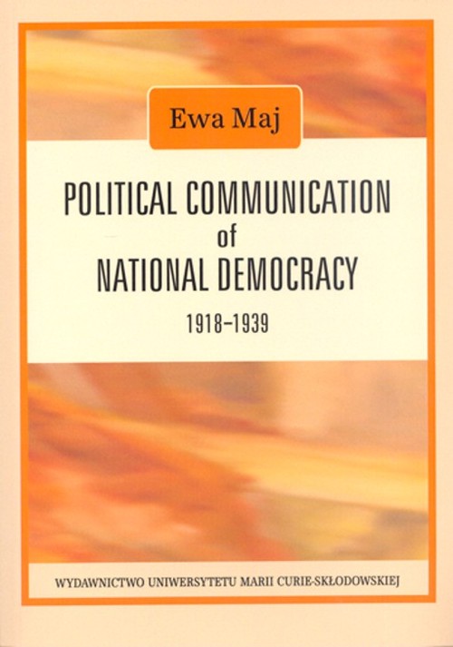 Image of Political Communication of National Democracy 1918-1939