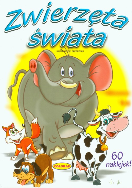 Image of Zwierzęta świata 60 naklejek
