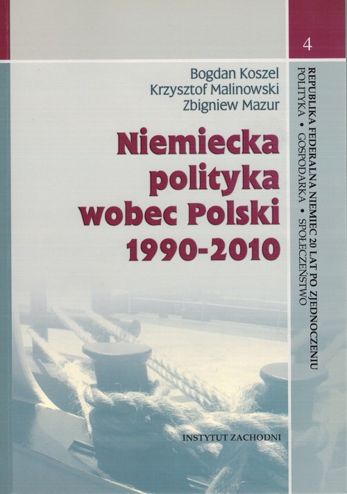 Image of Niemiecka polityka wobec Polski 1990-2010