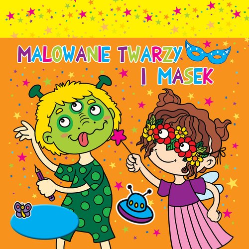 Image of Malowanie Twarzy i Masek - Pomarańczowa