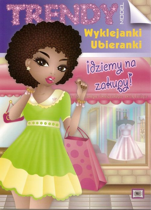 Image of Trendy Model Wyklejanki-Ubieranki: Na zakupy